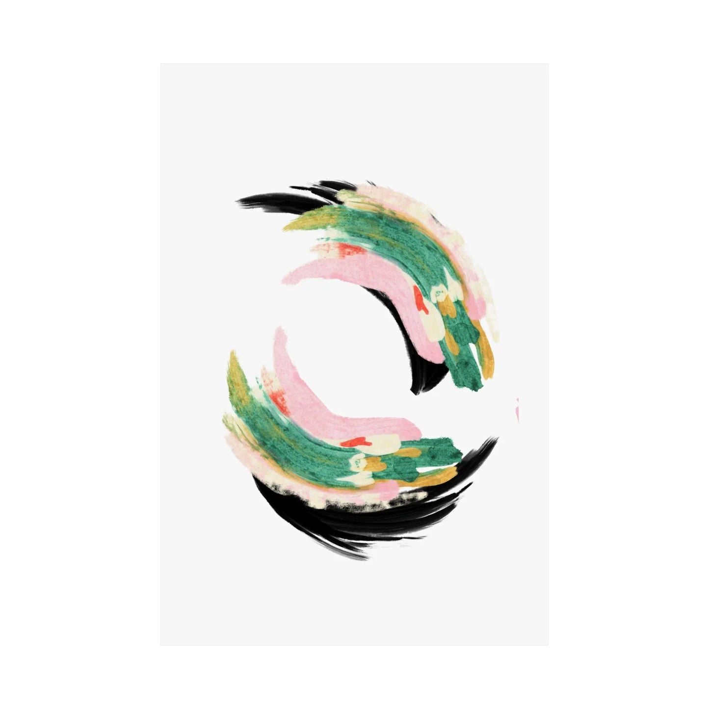 Kiara Swirl Colorful Acrylic Art Print - The Mood Room By Viddy Pop Art Prints