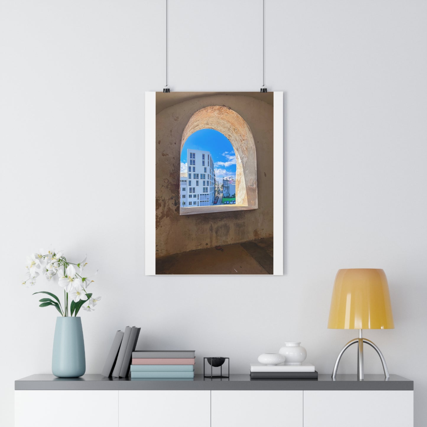 Puerto Rico Arch Travel Art Print Color Photograph - The Mood Room By Viddy Pop Art Prints