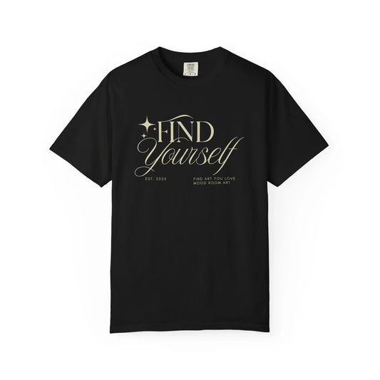 Graphic White Tee “Find Your Mood” - The Mood Room By Madison Viddy Pop Art Prints