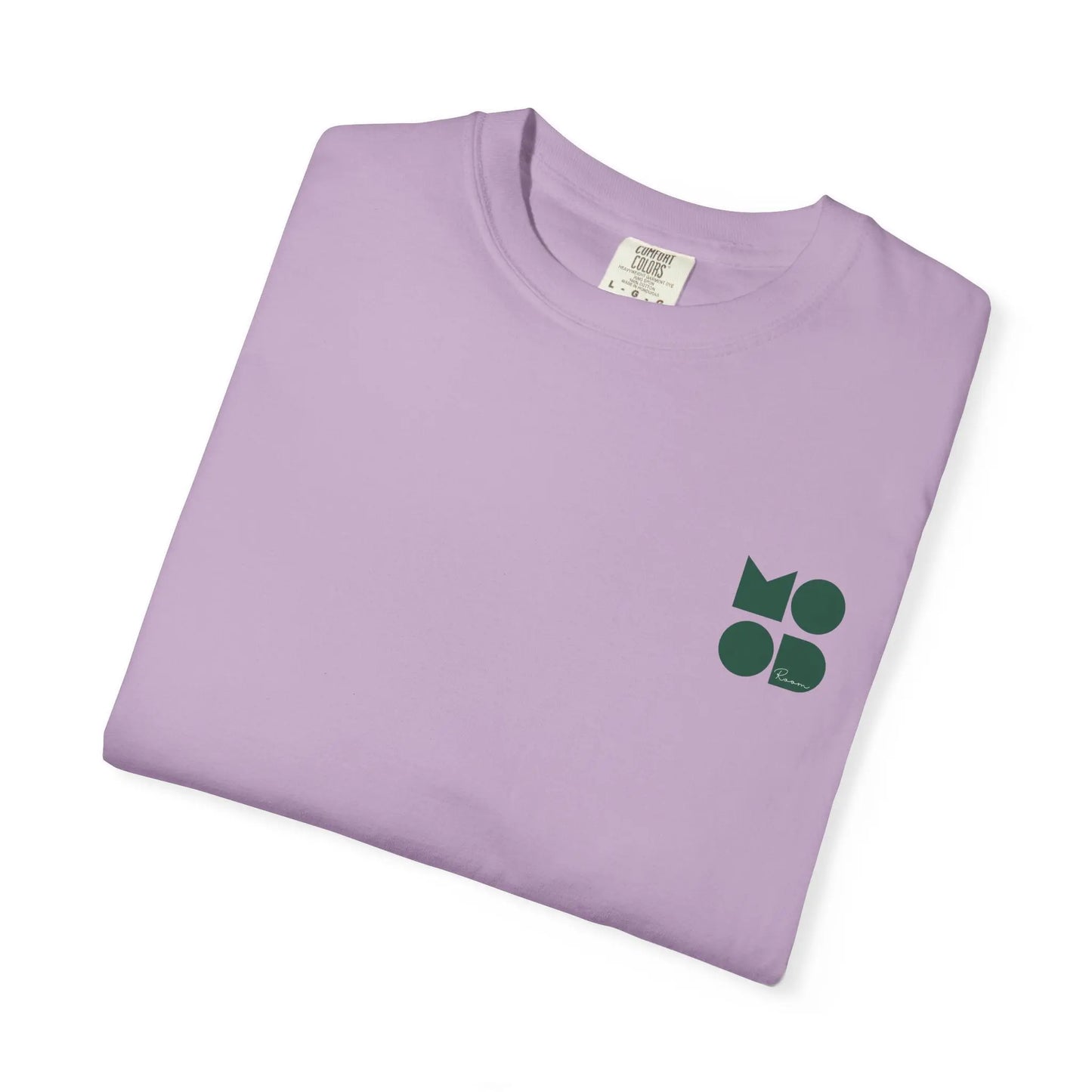 Graphic White Tee Lavender Graphic Tee– “Eat, Paint, Repeat” - The Mood Room By Madison Viddy Pop Art Prints