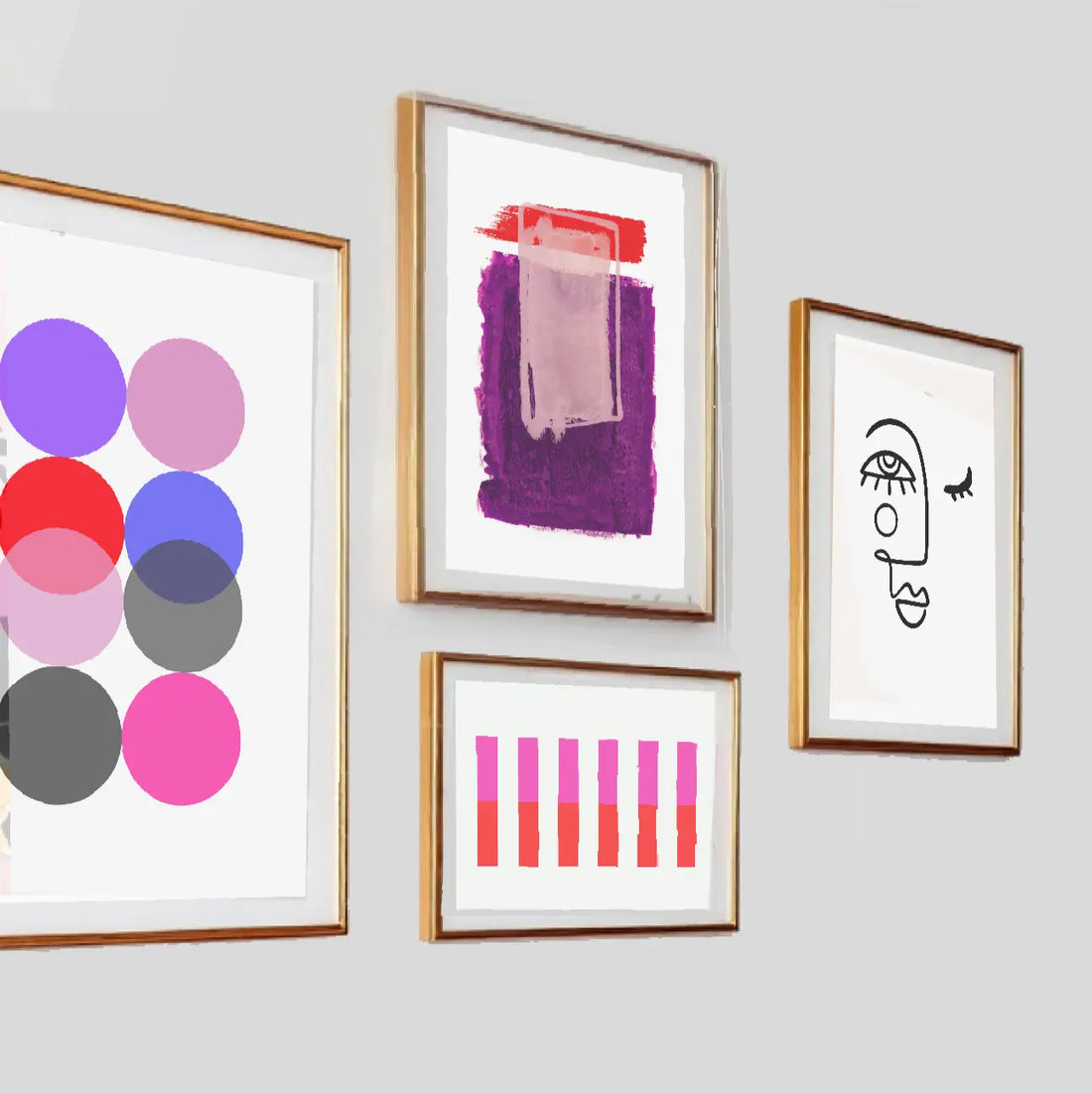 The Easiest Way to Combine Prints for the Perfect Gallery Wall