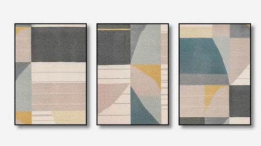 How to Mix Geometric Art Prints, Modern Framed Prints, and Minimalist Wall Art Prints in One Home