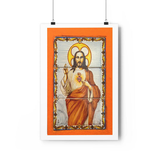 Jesus Spanish Abstract Watercolor art Print - The Mood Room By Viddy Pop Art Prints