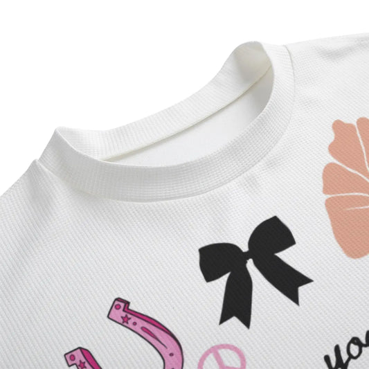 All-Over Print Unisex Drop-shoulder T-shirt - The Mood Room By Madison Viddy Pop Art Prints