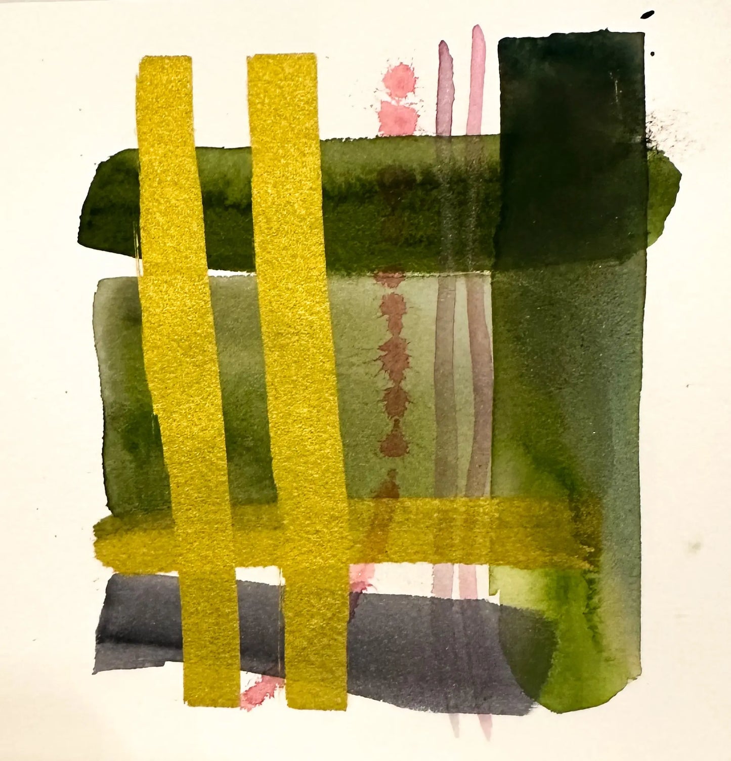 Color Study Olive - The Mood Room By Madison Viddy Pop Art Prints