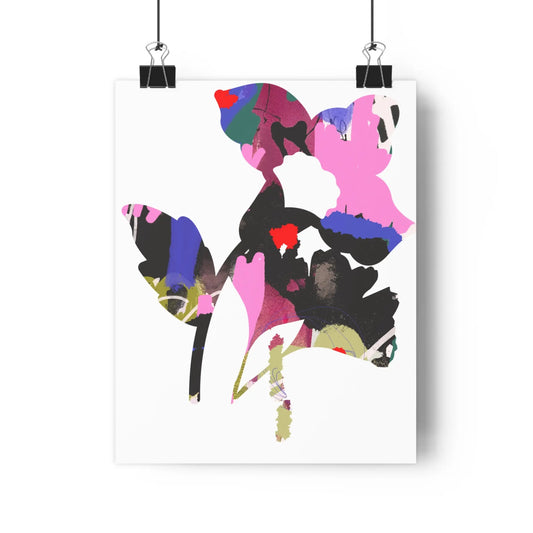 Floral Absract Watercolor Art Print - The Mood Room By Viddy Pop Art Prints