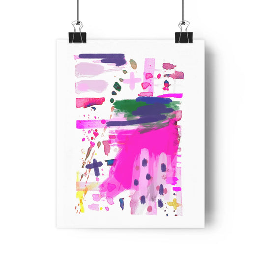 "Emily" Abstract Watercolor Art Print - The Mood Room By Viddy Pop Art Prints