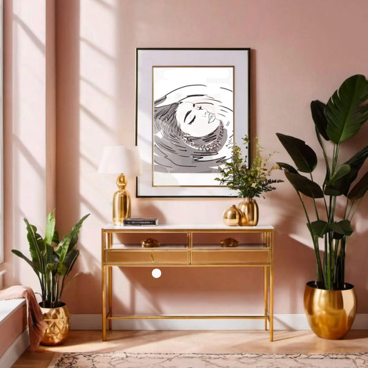 "Wait it Out" Illustration Vintage Pop Art Print - The Mood Room By Viddy Pop Art Prints