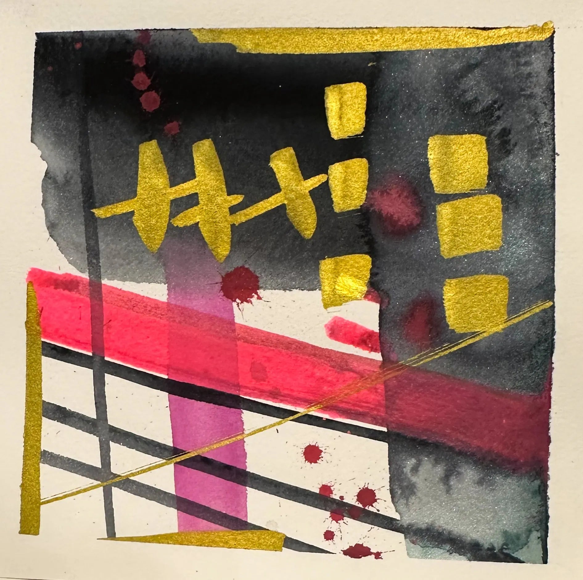 Color Study Black - The Mood Room By Madison Viddy Pop Art Prints