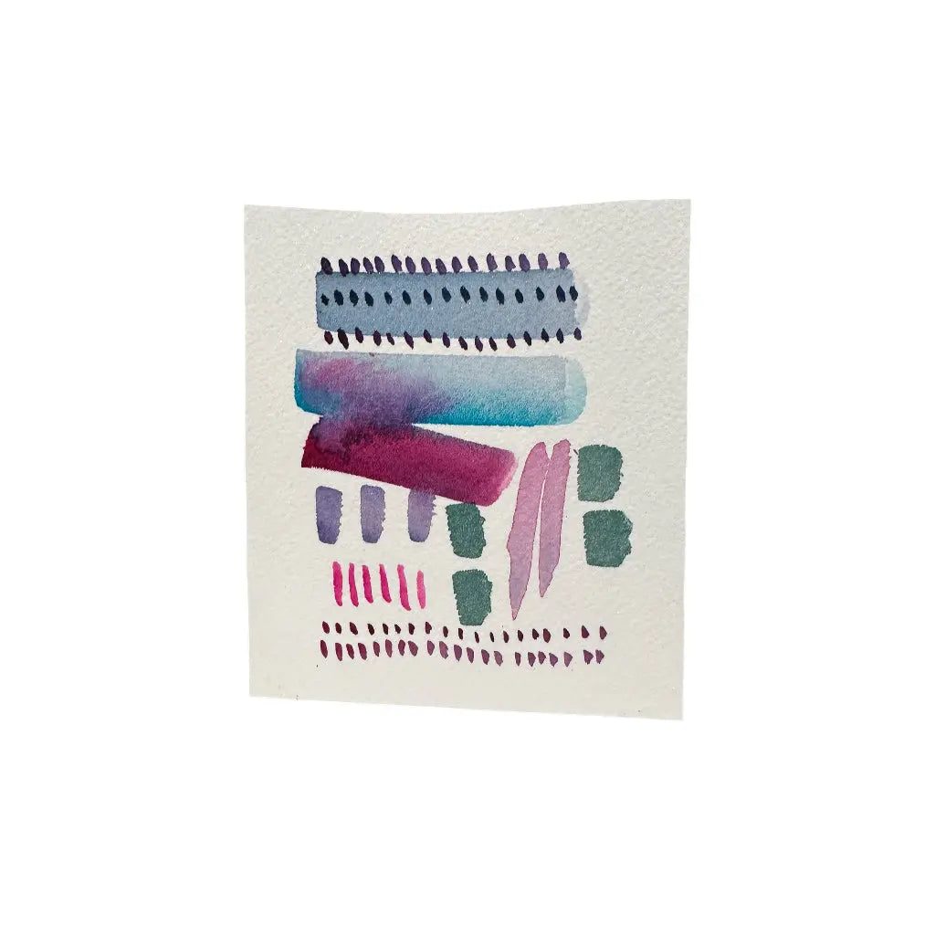 Layered Mood Swatches III - The Mood Room By Madison Viddy Pop Art Prints