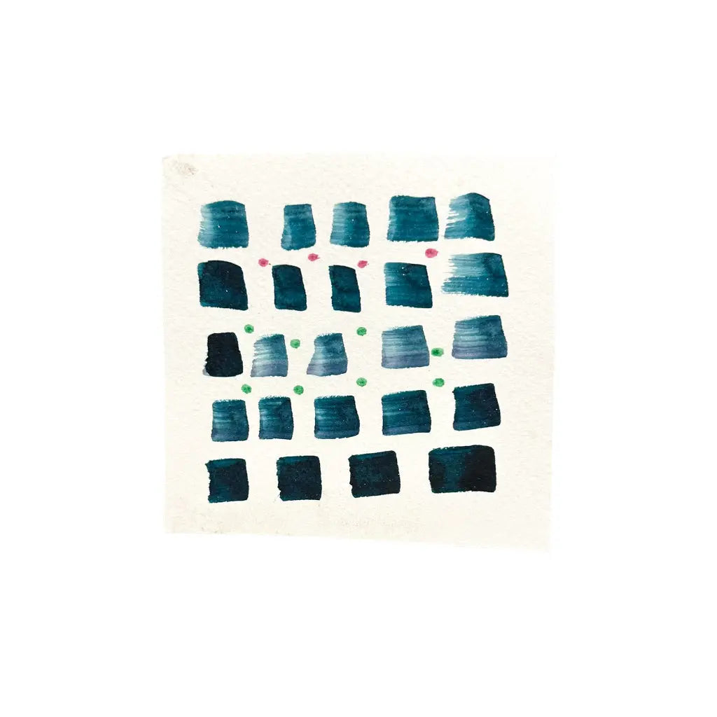 Midnight Grid Dots Variation - The Mood Room By Madison Viddy Pop Art Prints